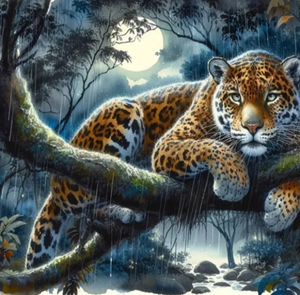 Diamond Painting Leopard